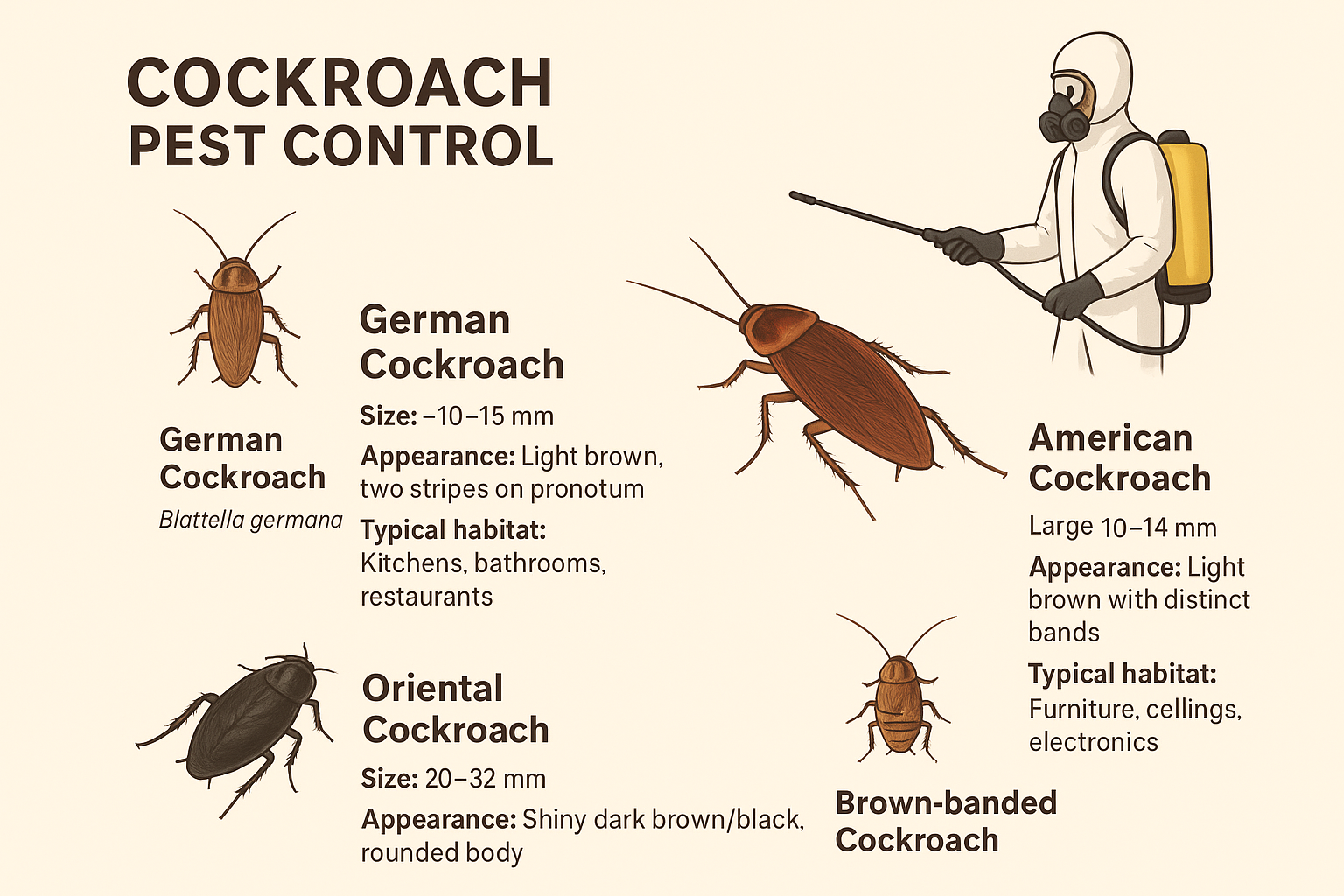 Professional Cockroach Control